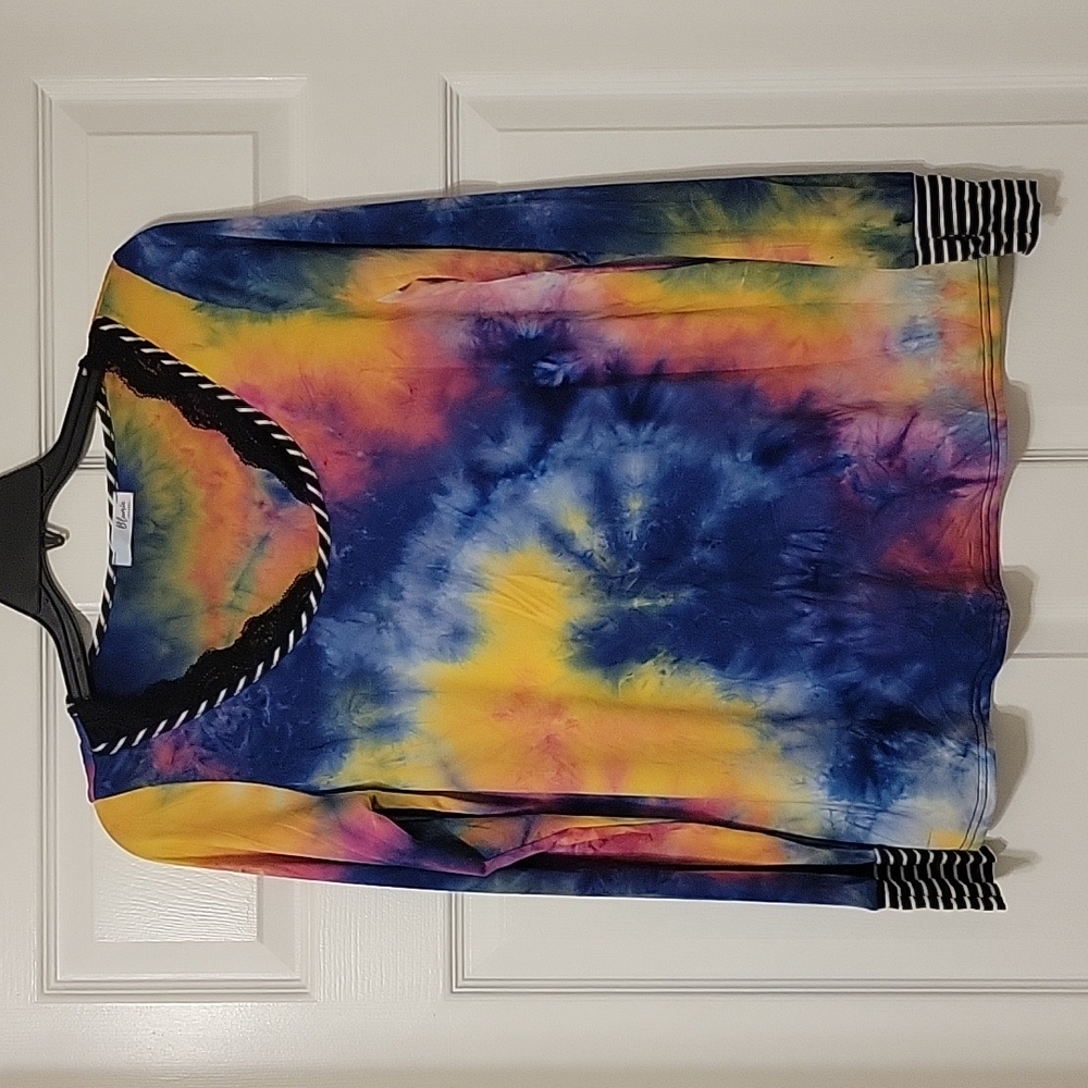 NWOT Blumin tie-dye long sleeve top